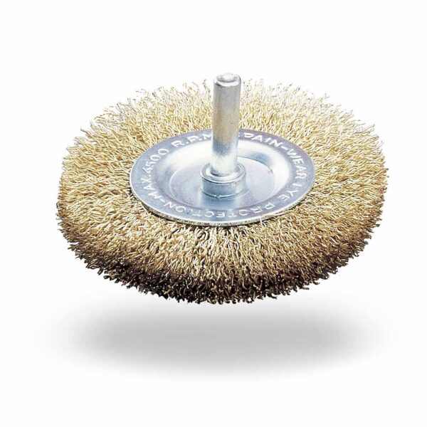 JAZ BDER - Daire Milli Fırça (Şaftlı Disk Fırça)